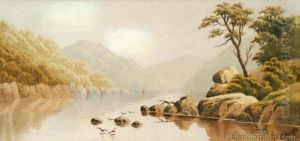 Sheltered Inlet by John Barr Clarke Hoyte