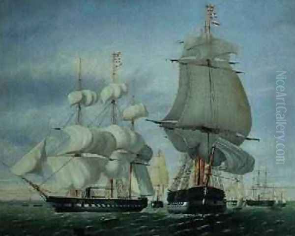 Baltic Flying Squadron 1856 - view 1