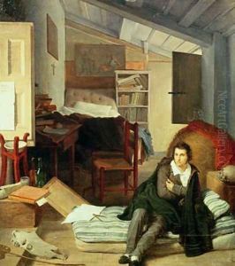 Self portrait 1807 by Tommaso Minardi