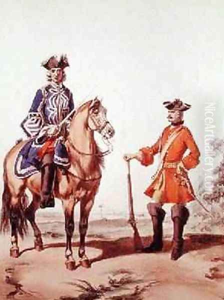 Provost Marshal of the Constabulary and a Member of the Military Police in 1724 - view 1