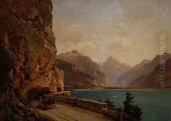 An Italian Lake - view 1