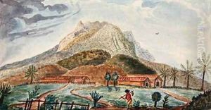 View of Mount Pelee facing South 1815 View of Mount Pelee facing South 1815