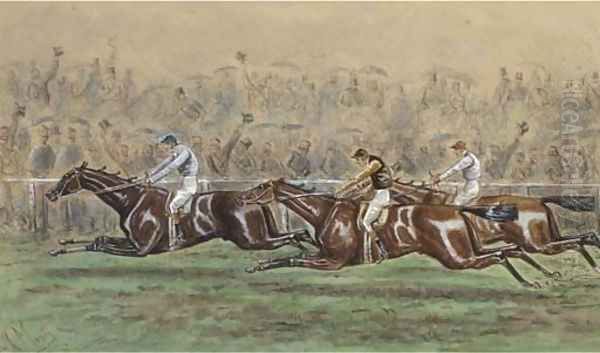 The Eclipse Stakes, Sandown Park, 1886 - view 1