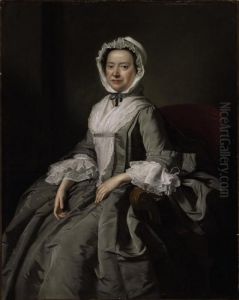 Portrait Of A Lady by Thomas Hudson