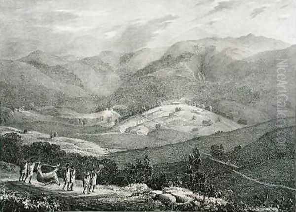 Ottacamund View of the Great Dodabetta Neelgherry Mountains - view 1