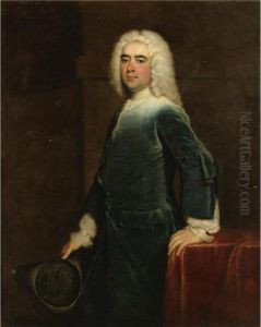 Portrait Of A Gentleman by Thomas Hudson