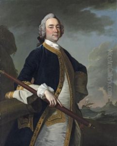 Portrait Of A Flag Officer Of The White Squadron