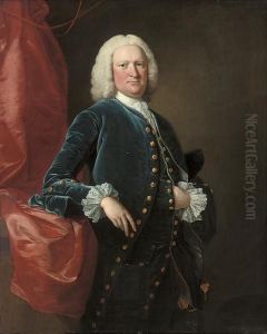 Portrait Of Ralph Thrale (1686-1758) by Thomas Hudson
