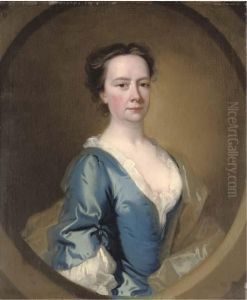 Portrait Of A Lady by Thomas Hudson