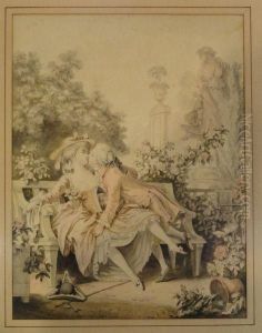 Les Amants Polissons by Jean-Baptiste Huet