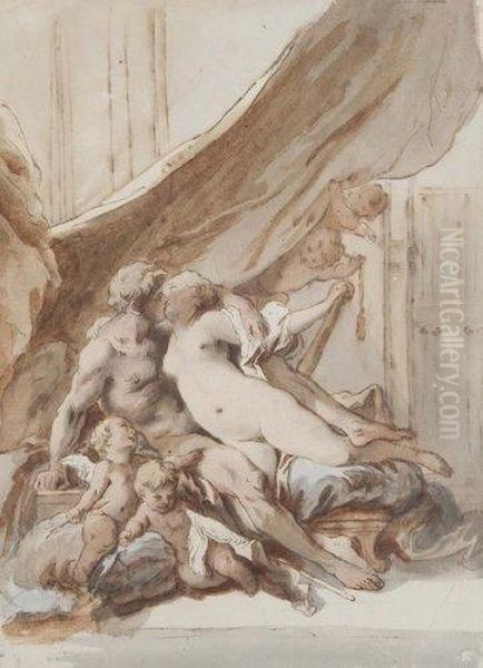 Hercule Et Omphale - view 1