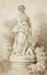 Venus Et L'amour by Jean-Baptiste Huet