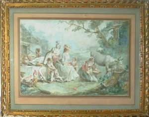"scena Agreste" by Jean-Baptiste Huet