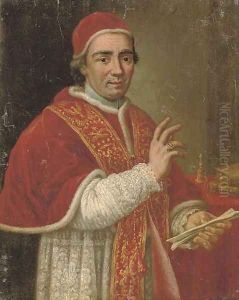 Portrait of a cardinal by Anton Raphael Mengs