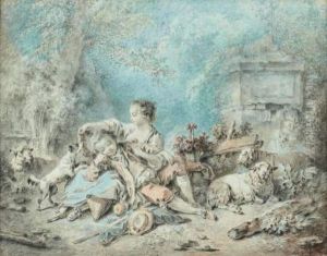 Pastorale by Jean-Baptiste Huet