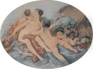 L'amour Par Louis Marin Bonnet by Jean-Baptiste Huet