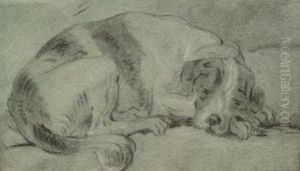 Sleeping Dog by Jean-Baptiste Huet