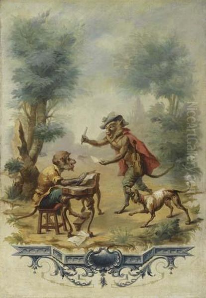 Monkeys Playing Music. - view 1