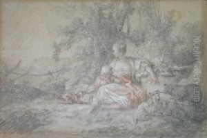 Bergere by Jean-Baptiste Huet