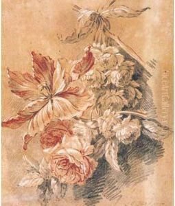 Bouquet De Fleurs by Jean-Baptiste Huet