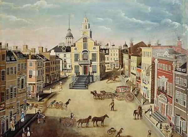 Old State House Boston 1801 - view 1