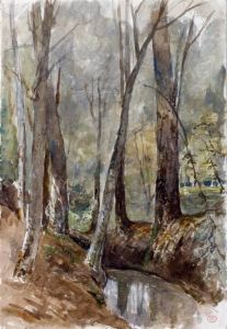 Sous Bois by Paul Huet