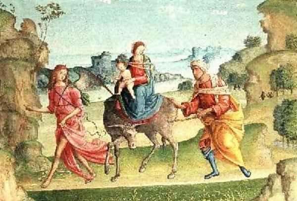 Flight into Egypt - view 1
