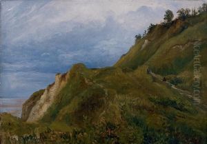 Vue De La Cote De Grace by Paul Huet
