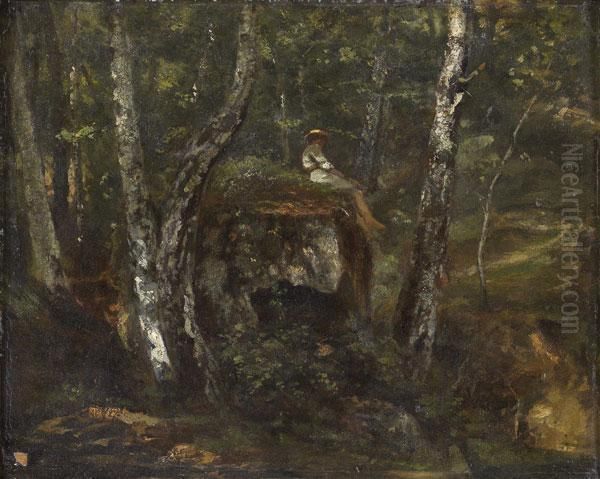 Un Personnage Dans Un Sous-bois - view 1