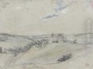 Paysage, Ruines De Chateau