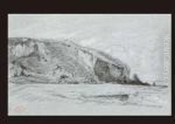 Falaises Baignees Par La Mer - view 1