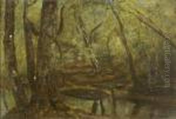 Sous Bois A La Riviere, A Fontainebleau - view 1