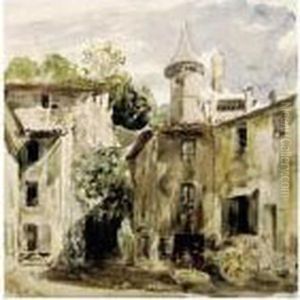 Vue De Vizille by Paul Huet