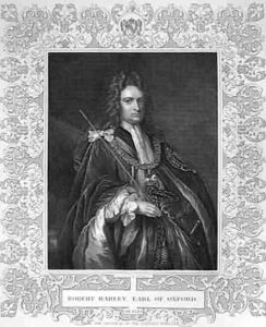 Portrait of Robert Harley Earl of Oxford Portrait of Robert Harley Earl of Oxford