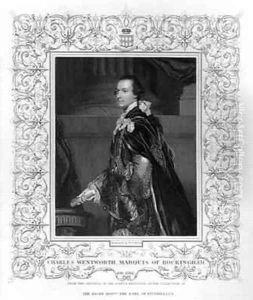 Portrait of Charles Wentworth Marquis of Rockingham