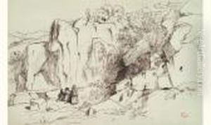 La Grotte De Santa Croce, Nice 1839