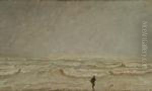 Etude De Mer Dans La Manche, 1861 by Paul Huet