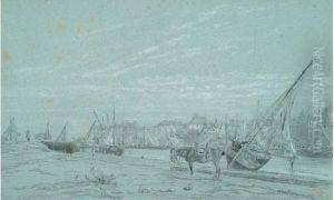 Trouville by Paul Huet