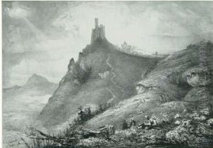 Vue De Chateau-gaillard - Tour Du Mont Perrou (auvergne) - Chateau
 De Leotoing (auvergne) - Le Marais (1830-31)