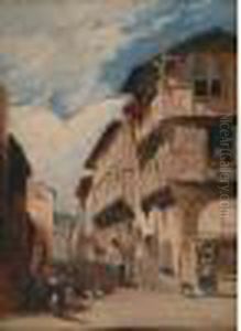 Vieilles Maisons En Auvergne, Monferrand 1833 Vieilles Maisons En Auvergne, Monferrand 1833