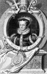 Mary I 1516-58 Queen of England from 1553 by Mor, Sir Anthonis (Antonio Moro)