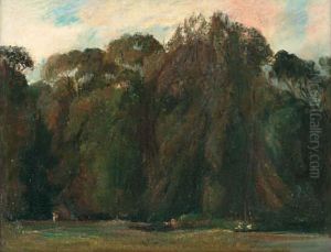 L'allee Des Ormes Au Parc De Saint-cloud, Circa 1822