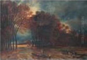 Etude Pour L'inondation A Saint-cloud