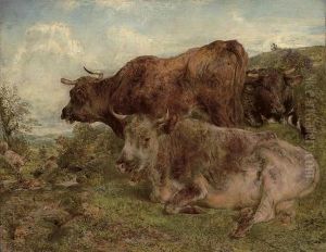 Highland Cattle by William Huggins