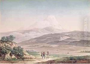 View of Cajambe by Marchais, Pierre Antoine