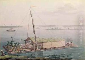 Raft on the Guayaquil River