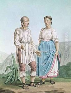 Costumes of the Indians of Michouacan by Marchais, Pierre Antoine