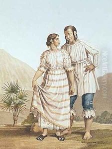 Mexican Indian Costume by Marchais, Pierre Antoine