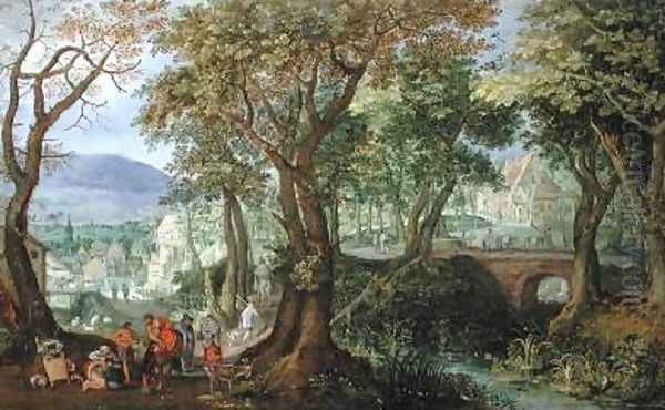 Landscape with the Good Samaritan 1609 - view 1