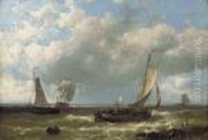 Vessels In Choppy Waters by Abraham Hulk Jun.
